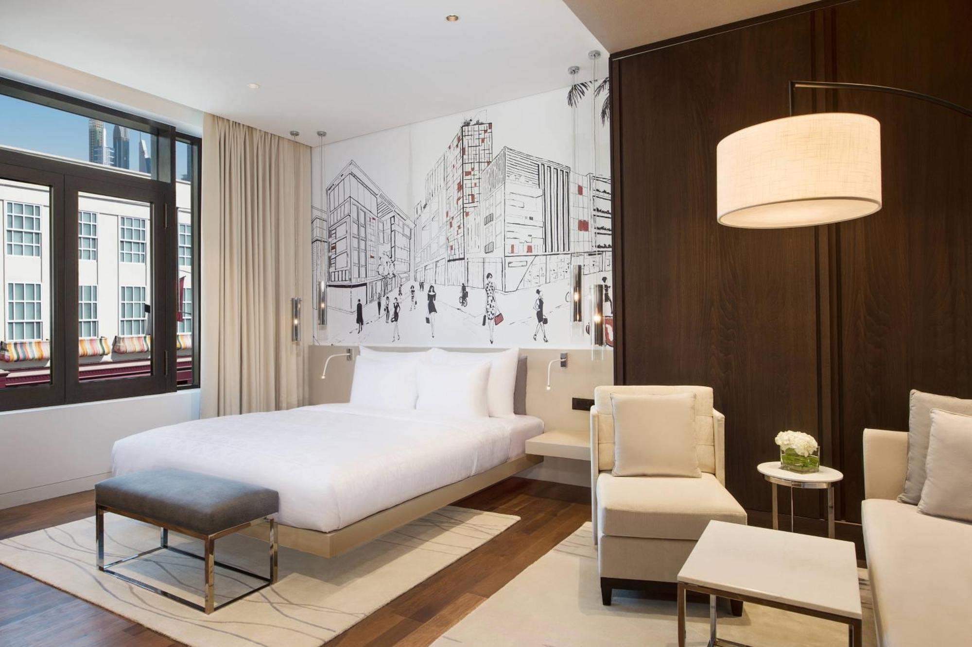 La Ville Hotel & Suites City Walk Dubai, Autograph Collection Bagian luar foto A room at the hotel